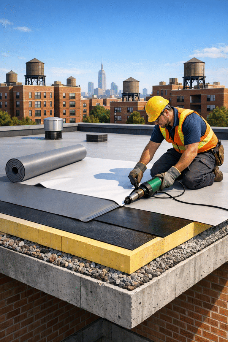 flat roof repair in bronx